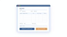 Creating a clean professional invoice ready for factoring