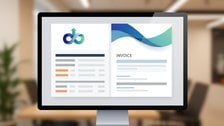 Professional invoice formatting tool with branded templates