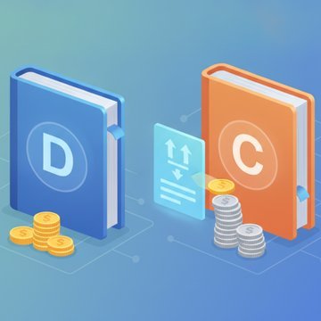 A professional desk scene with documents and a calculator illustrating the concept of issuing a debit note in business.